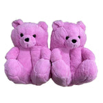 Teddy Snuggle Slippers, Pink
